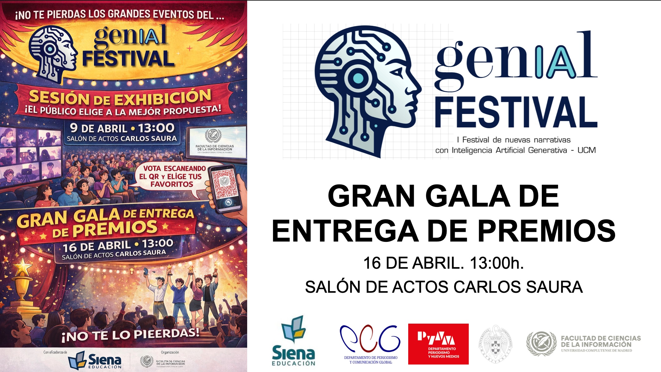 Gran Gala de entrega de premios genIAl Festival